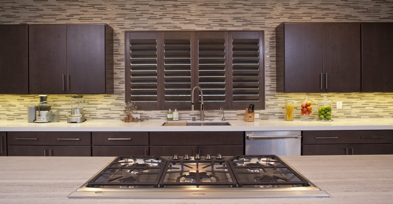 Denver wood shutter kitchen